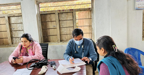 विपन्नको लागि स्वास्थ्य: हाम्रो दोश्रोदिनको स्वाथ्य सिबिर 